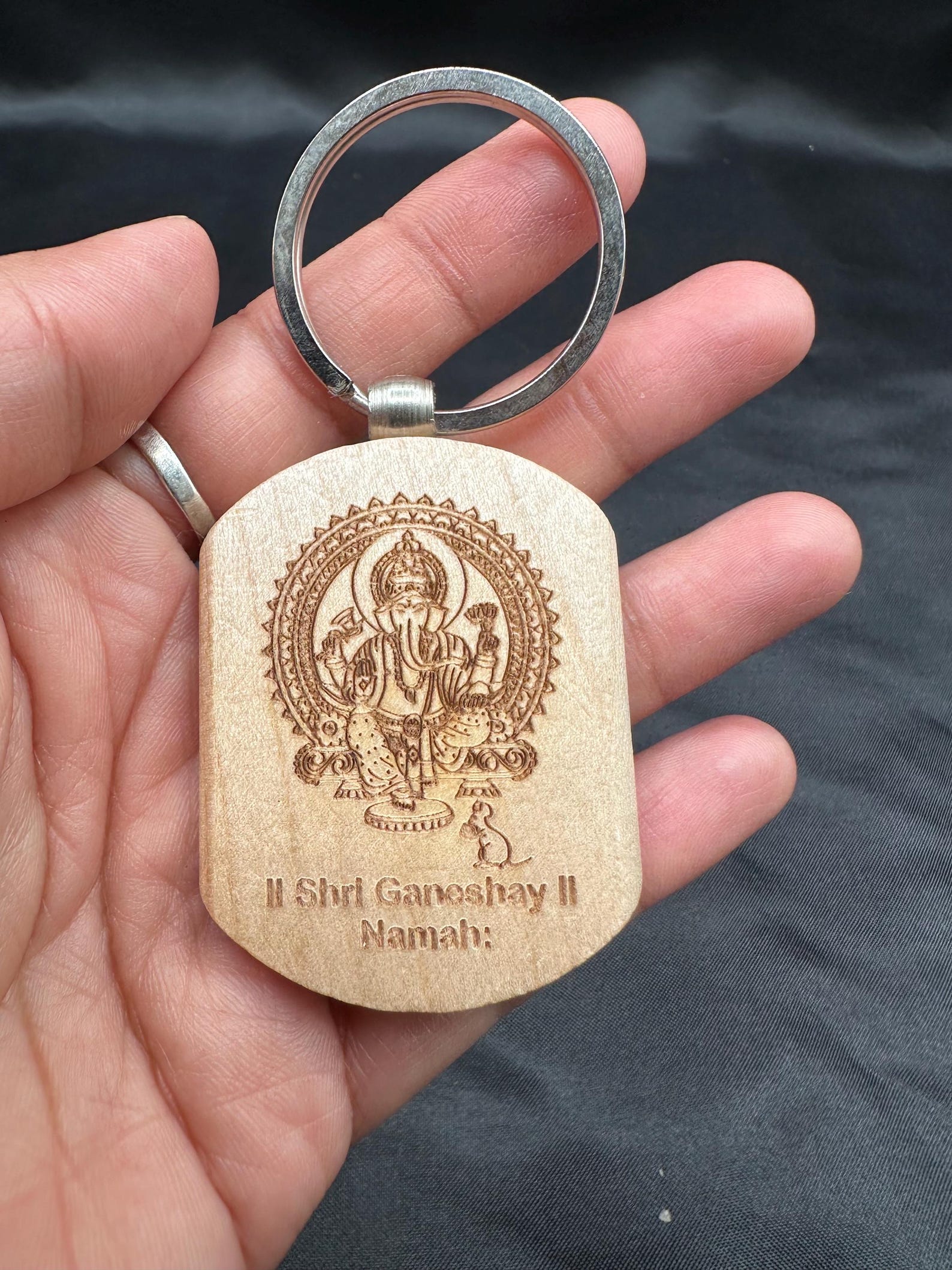 Key Chains/ God Key Chain/ Gift Item/ Handmade Item/ Declaration / Wood ...