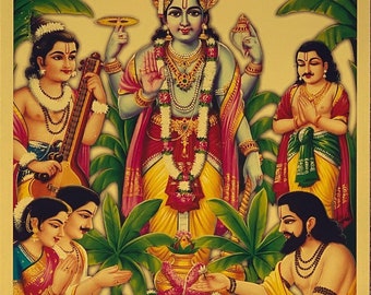 Satyanarayana Swamy Pictures/ Lord Vishnu/ Lord Venkateshwara Swamy Pictures/ Gold Sheet Pictures/ God Pictures/ Satyanarayana/ Maha Vishnu