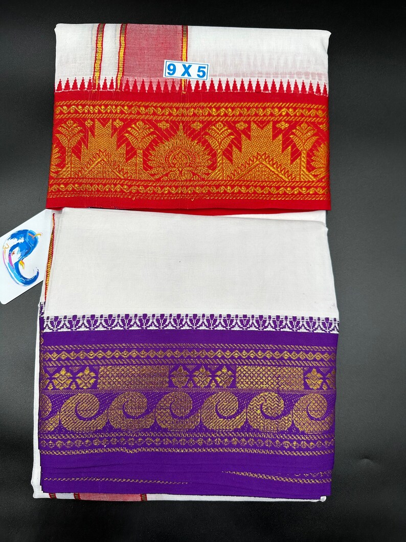 Pancha Dhoti & Gold Shirt Set  - Quality and Stylish