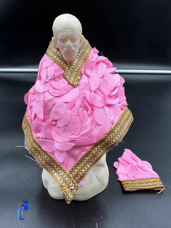sai baba dress design How to make sri Shirdi Sai Baba dress with out stiching/kiritam/ stone  jewellery/ Kalpana