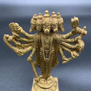 Panchamuka Hanuman/ Hanuman Idol/ Puja Idol/ Maruthi/ Anjaneya Swamy Idol/ Panchaloha Idol