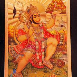 Sanjeevini Hanuman/ Lord Hanuman/ Anjaneya Swamy/ Puja Item/ Sindoor/ Anjaniputra/ Ram Parivar/ Vayuputra/ Puja Item