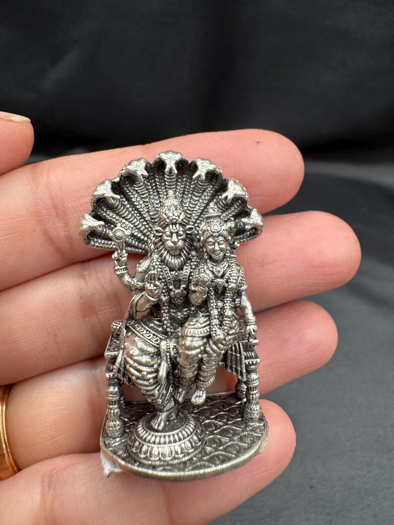 Lakshmi Narasimha Swamy Idol/ Lord Vishnu/ Wedding Decor/ Gifting Idol ...