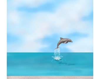 Jumping  Dolphin