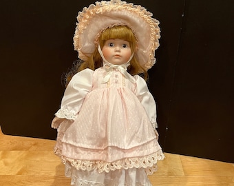 Heirloom Treasure Porcelain Doll by Happyland Vintage Etsy