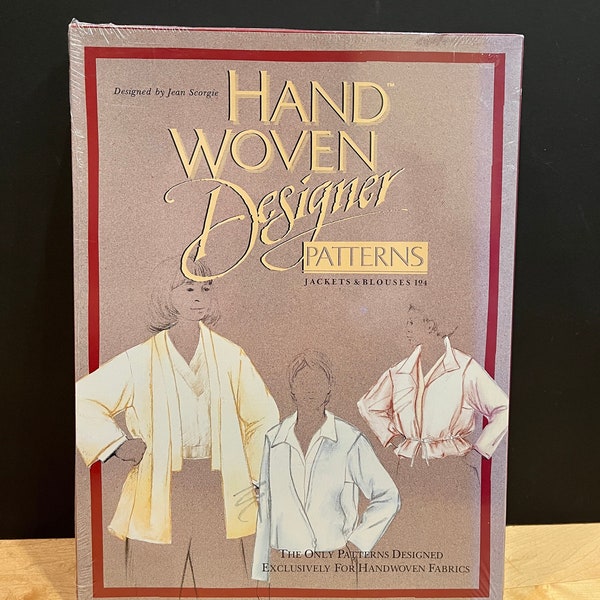 Sewing Patterns for Handwoven Fabric Etsy