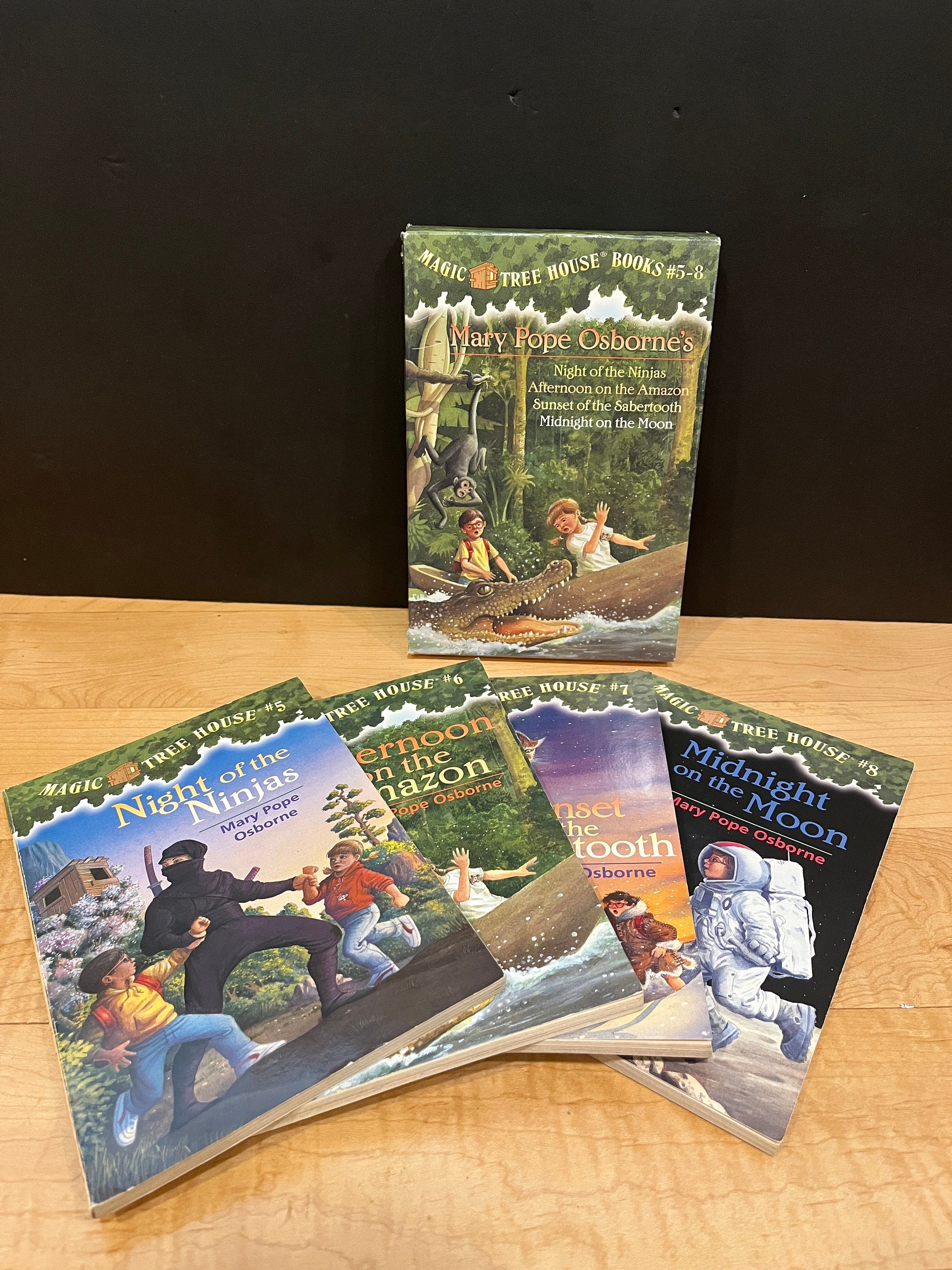 Magic Tree House Collection, Books 5-8 (Magic Tree House Series) by Mary  Pope Osborne, Paperback