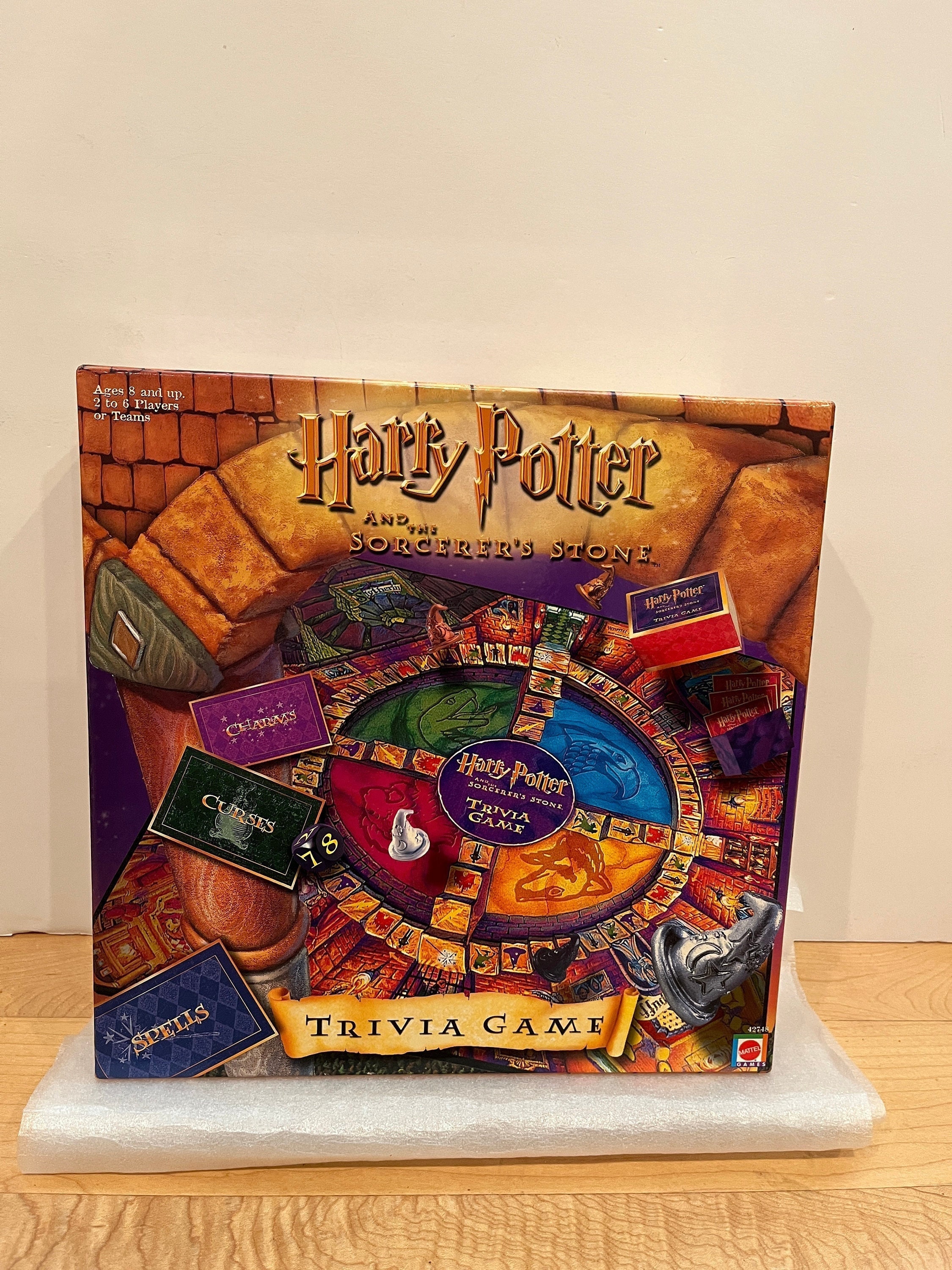 Harry Potter and the Sorcerer's Stone Trivia Game 42748, 2000 - Etsy