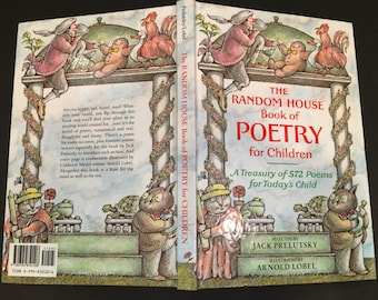 洋書 24 opening-round early childhood classroom   Poetry  Paperback Random House Book of Poetry for Children Selected by Jack