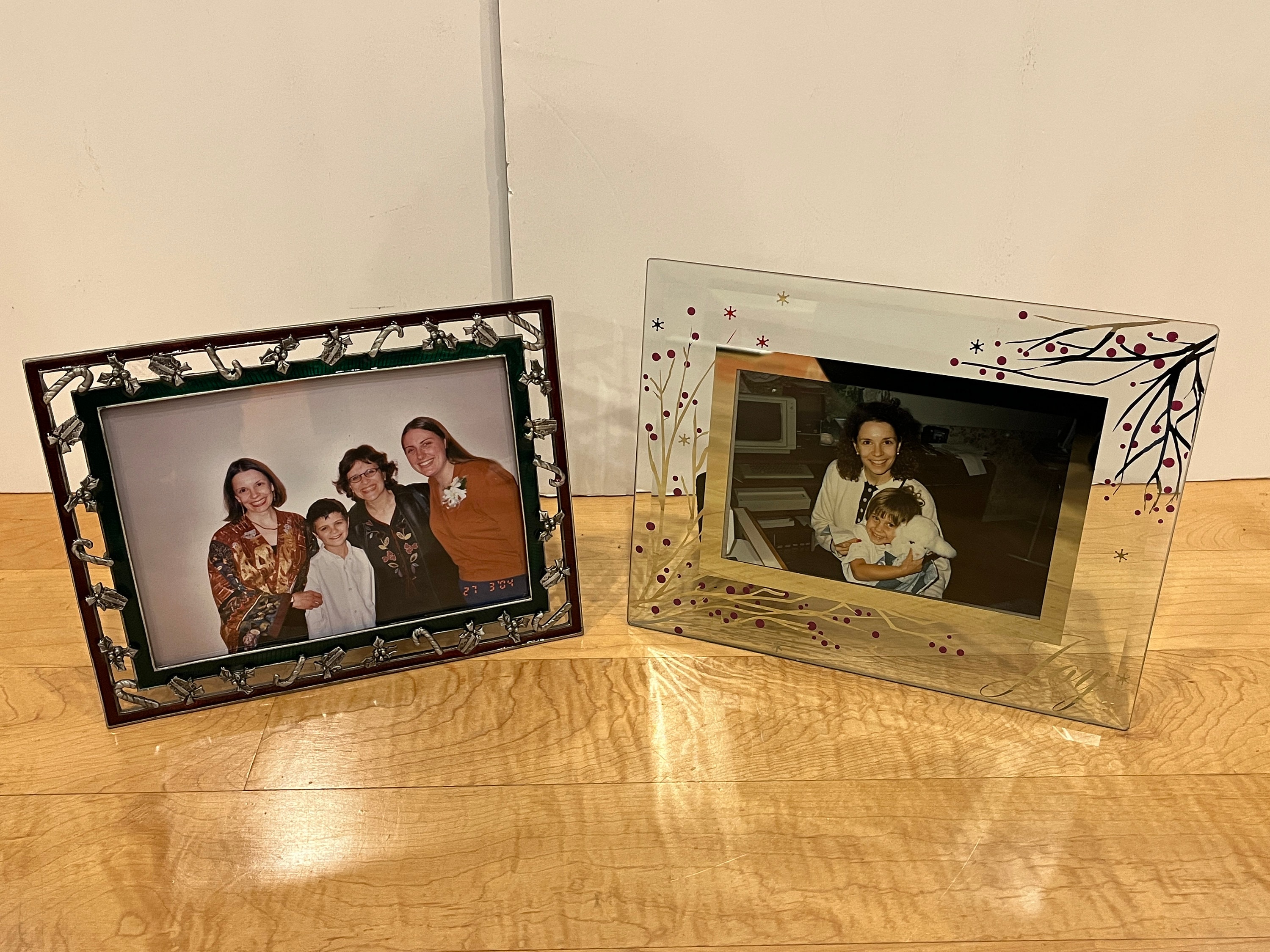 Jolly Holiday Themed Photo Frames Vintage - Etsy