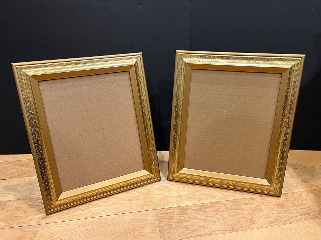 2 Large Gold Frames, Vintage Etsy