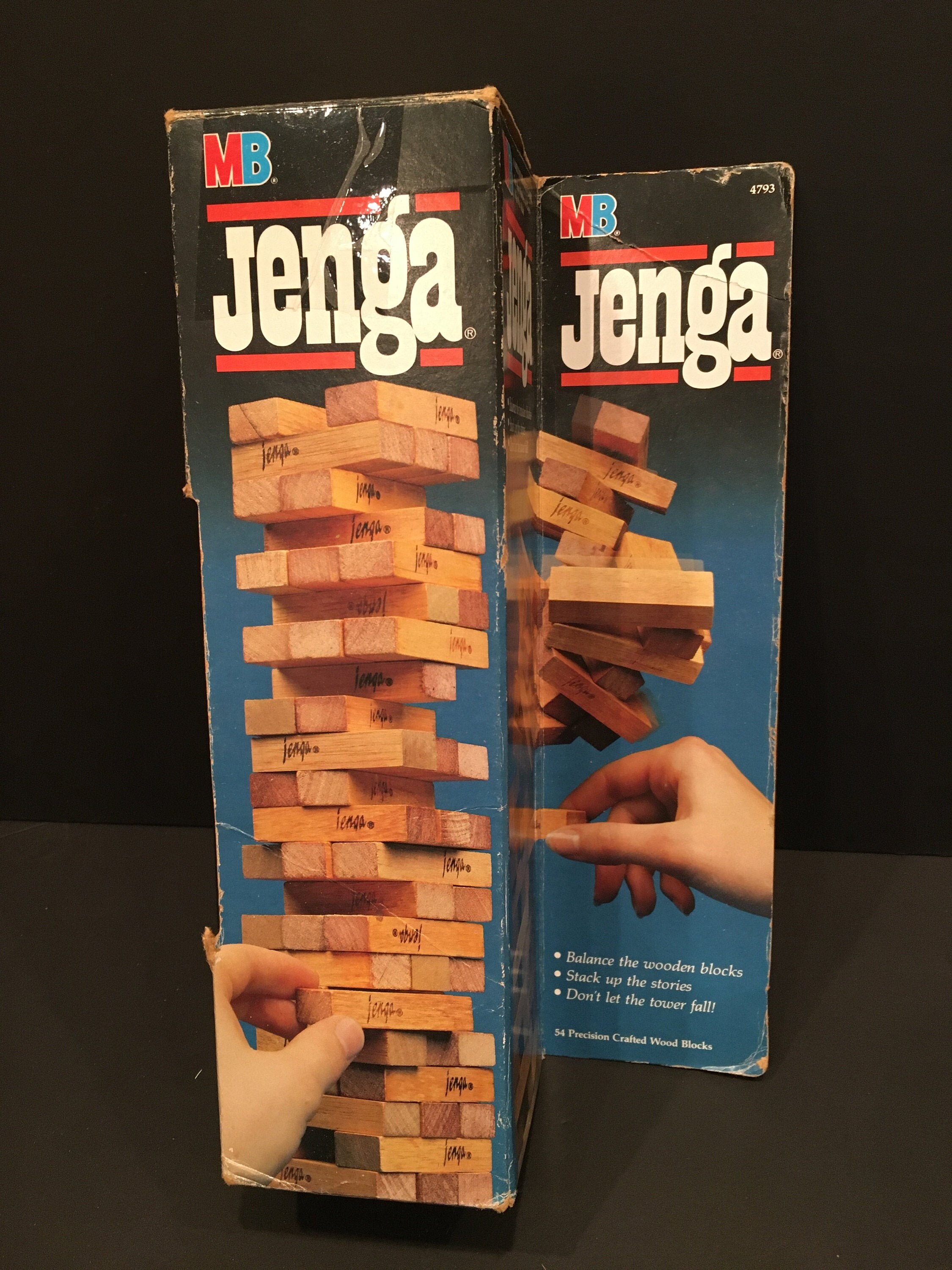Jenga by Milton Bradley, 1986 - Etsy