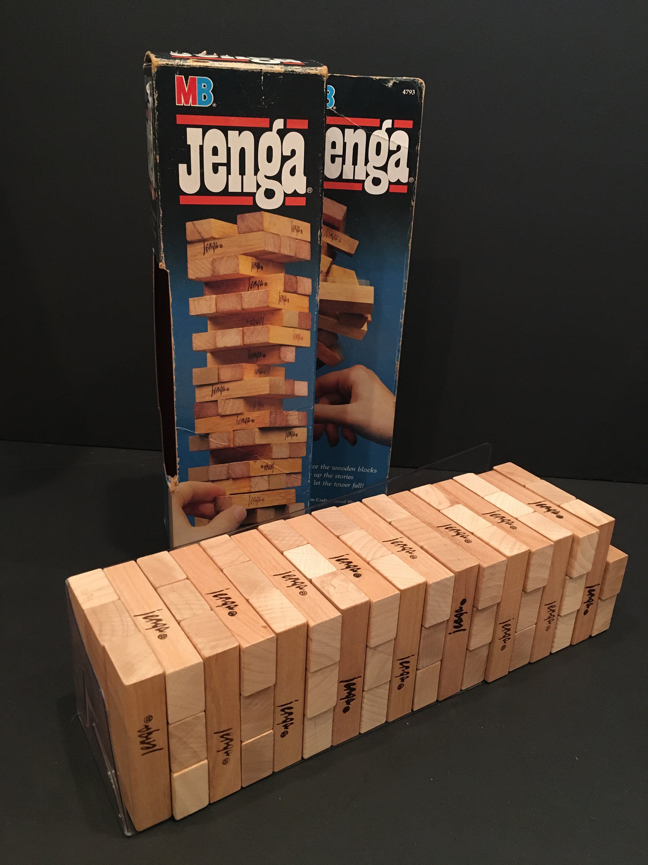 Jenga by Milton Bradley, 1986 - Etsy