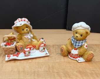 Thelma “Cozy Tea For Two” 156302  or Matthew “A Dash of Love Sweetens Any Day!” for Cherished Teddies, 1995