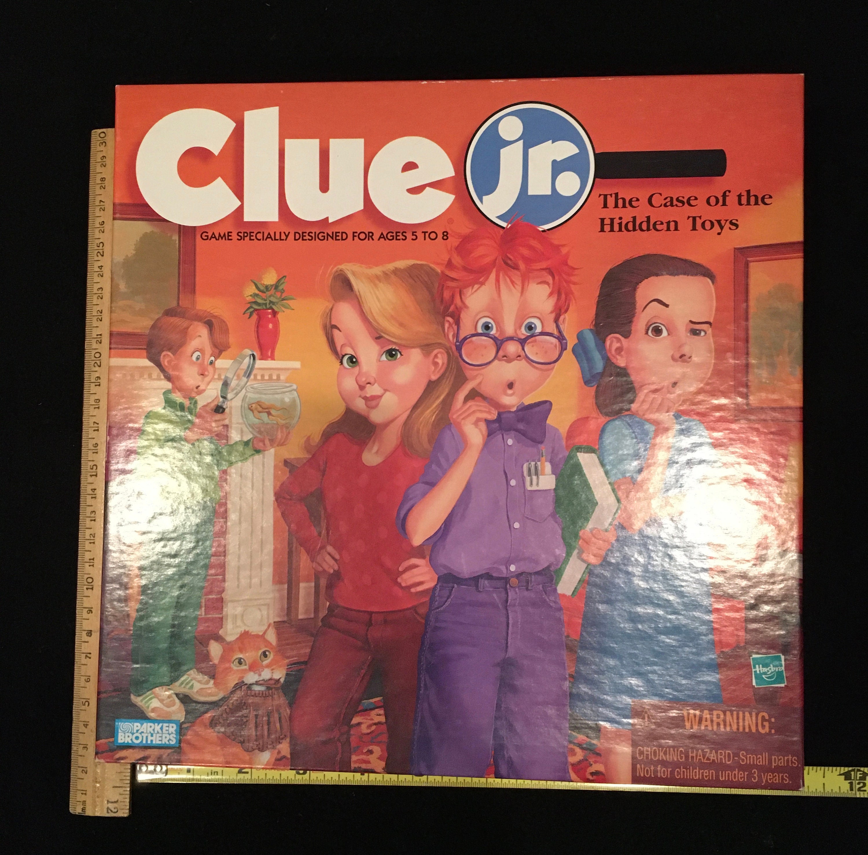 Clue Jr the Case of the Hidden Toys 1999 Etsy