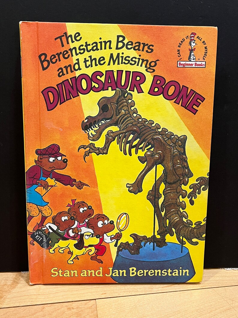 The Berenstain Bears and the Missing Dinosaur Bone, 1980 or the Bears’ Vacation, 1968 - Etsy