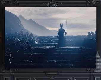 Canvastavla Sauron: Mörkrets herre, Maktens ringar, väggkonst