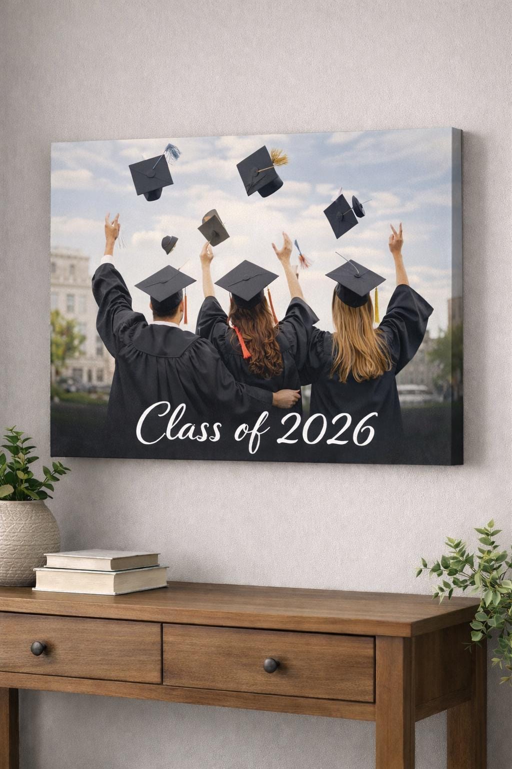 Graduation Photo Canvas Print – Personalized Gift for Graduate - Etsy
