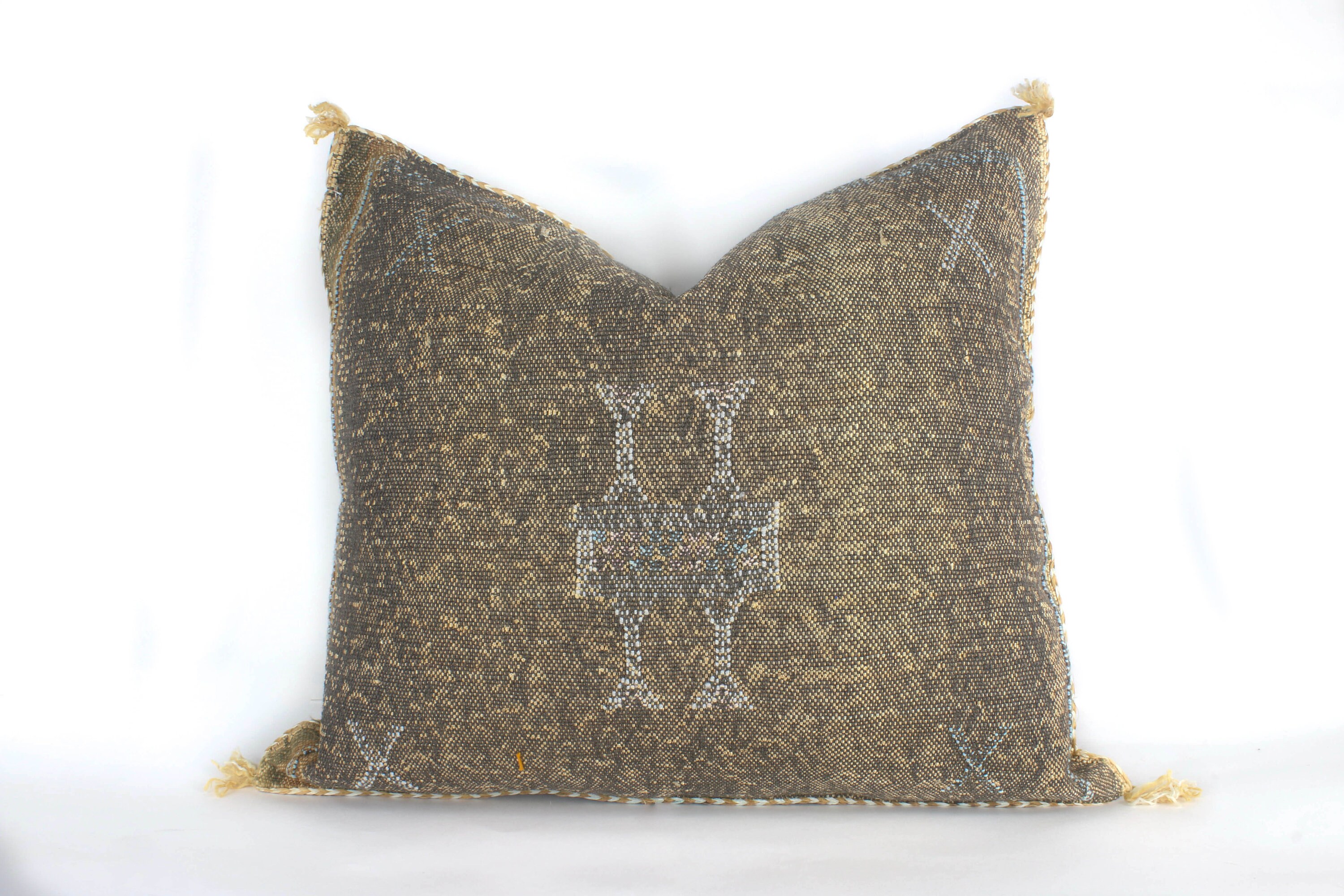 Cactus Silk Pillow Moroccan Berber Eclectic Bohemian Decorative Pillow