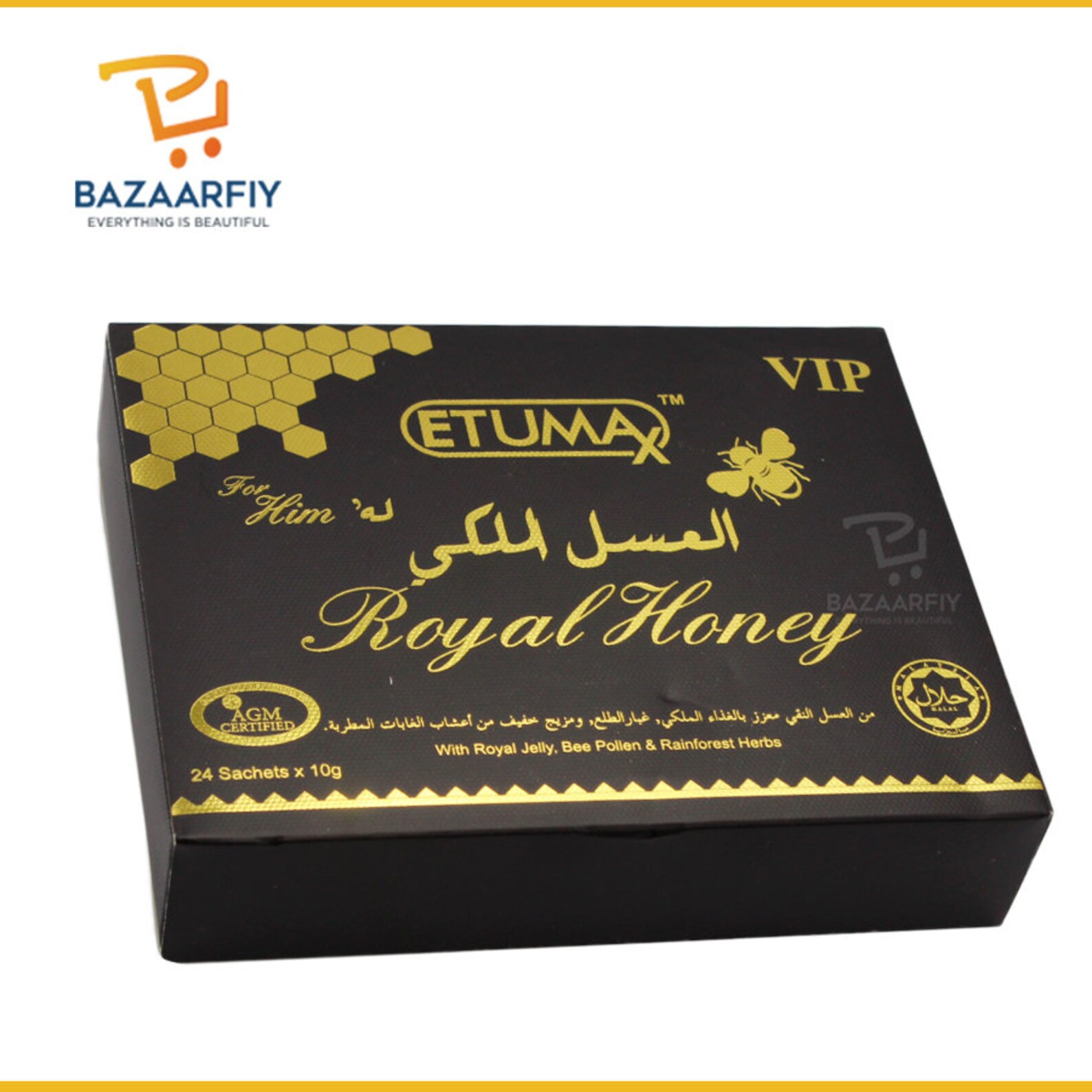 Etumax Royal Honey For Him 20g One box12 Sachets Etsy