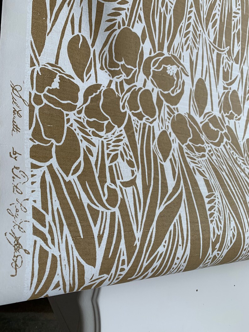 3 Vintage 1978 Albert Van Luit Wallpaper Rolls with Botanical Print