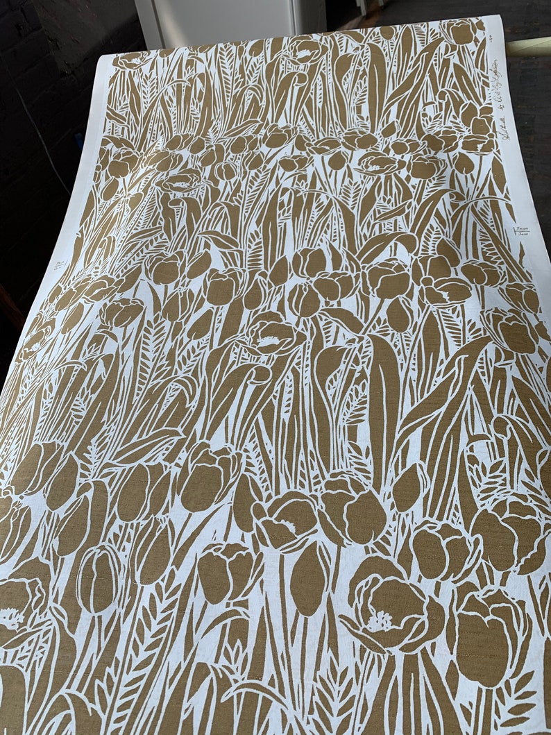 3 Vintage 1978 Albert Van Luit Wallpaper Rolls With Botanical Print Etsy