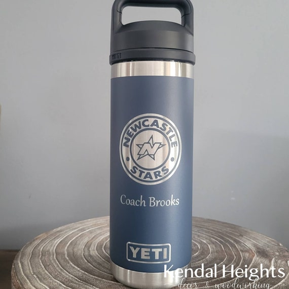 YETI Rambler 18-fl oz Stainless Steel Water Bottle with Chug Cap