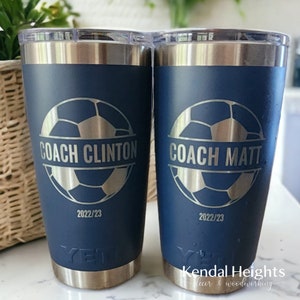Coach, soccer gift,Yeti tumbler, Yeti with name tumbler,Personalized Yeti tumbler,Yeti gift in canada,Yeti in canada, soccer team