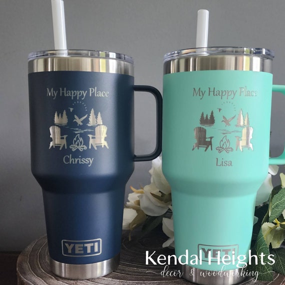 24oz Custom Engraved YETI Mug, Vacuum Sealed Mug With Handle, Personalized  Travel Mug, Engraved YETI Cups, Customized Yeti Coffee Cup 