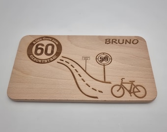 Gift for cyclists | Gift for bicycle fans | Gift for racing cyclists | Birthday gift for cyclists | Personalizable