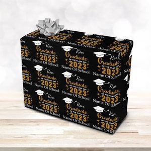 Personalisiertes Geschenkpapier für Absolventen, personalisiertes Geschenkpapier für Absolventen, Geschenkpapier für Absolventen, Geschenkpapier für Absolventen
