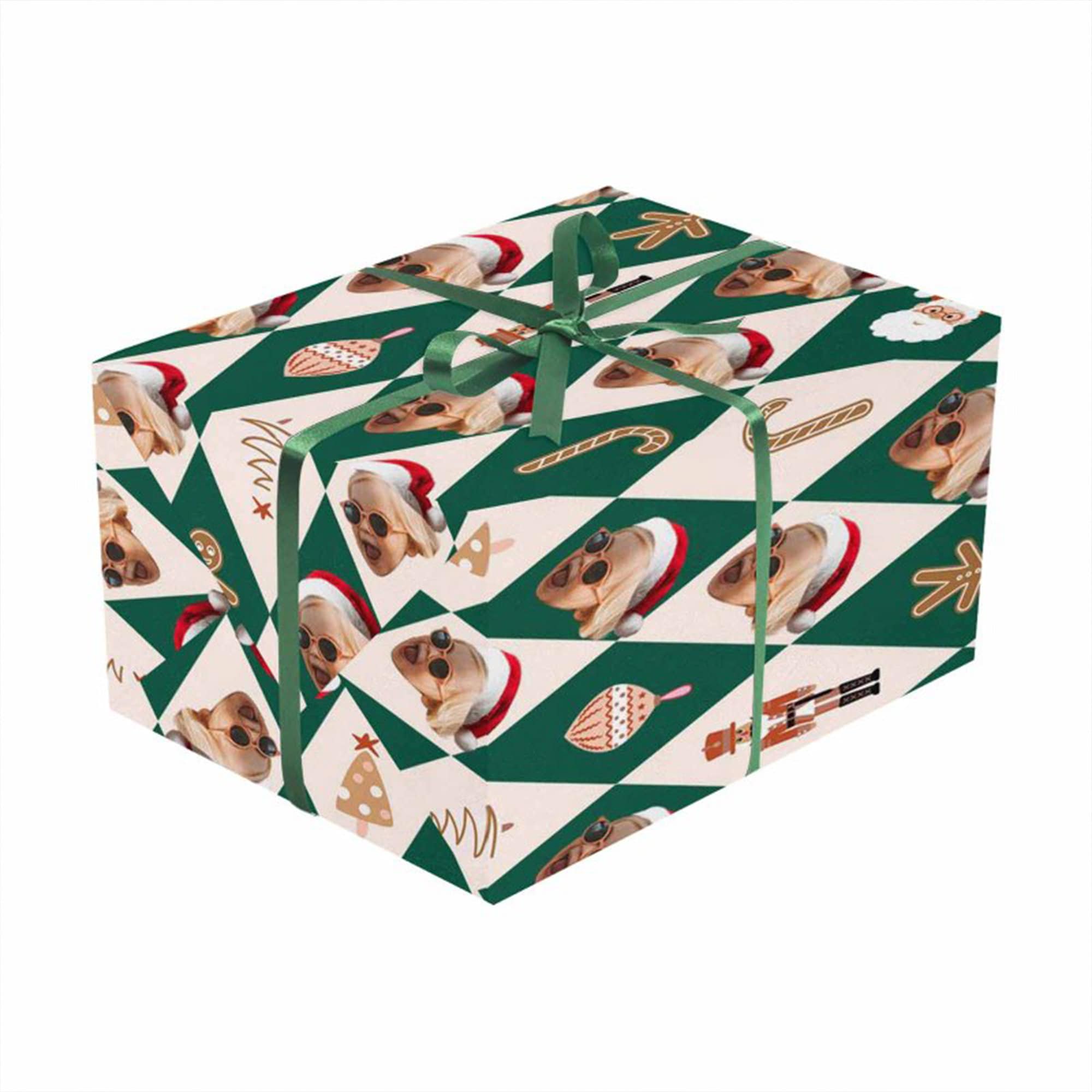 Christmas Wrapping Paper, Personalized Gift Paper, Custom Face Paper, Funny Gift Wrap, Xmas Gift Wrapping, Photo Wrapping Paper