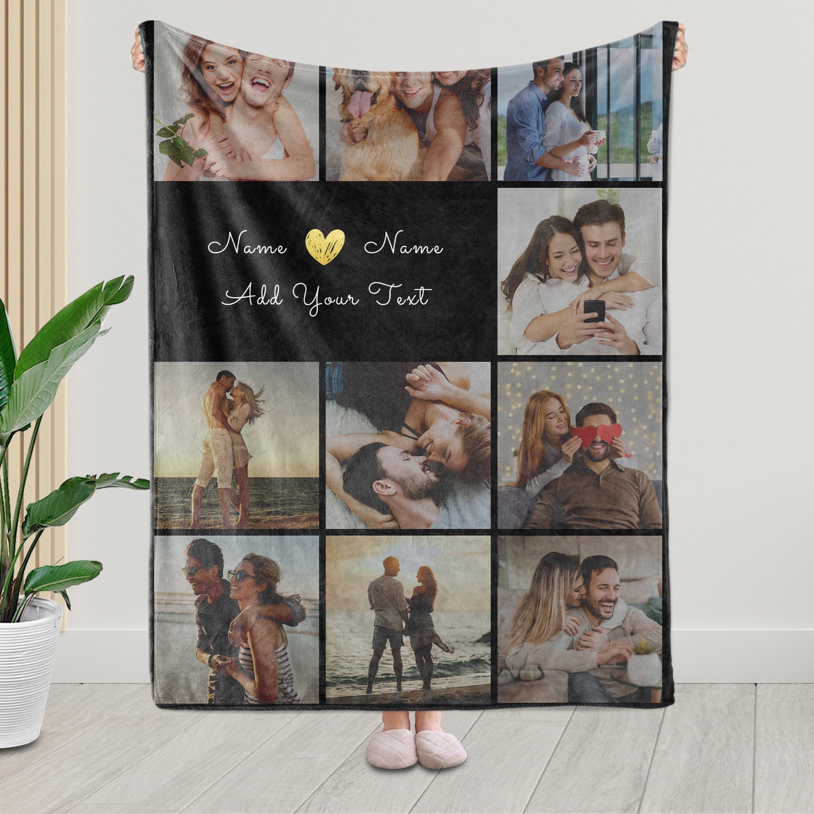 Personalized Flannel Throw Blankets for Adult Kid Custom - Etsy