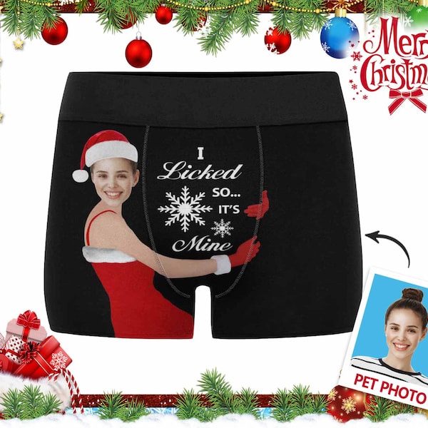 Christmas Boxers Etsy