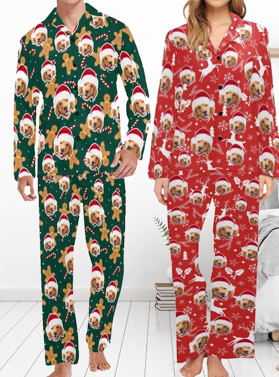 Matching cat and owner christmas pajamas sale