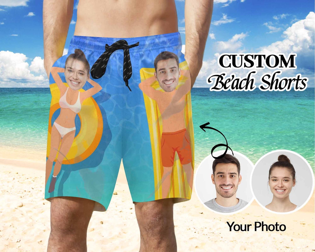 Custom beach best sale shorts