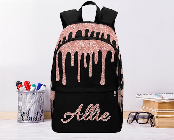 Custom Name School Backpack: Personalized Travel Bookbag