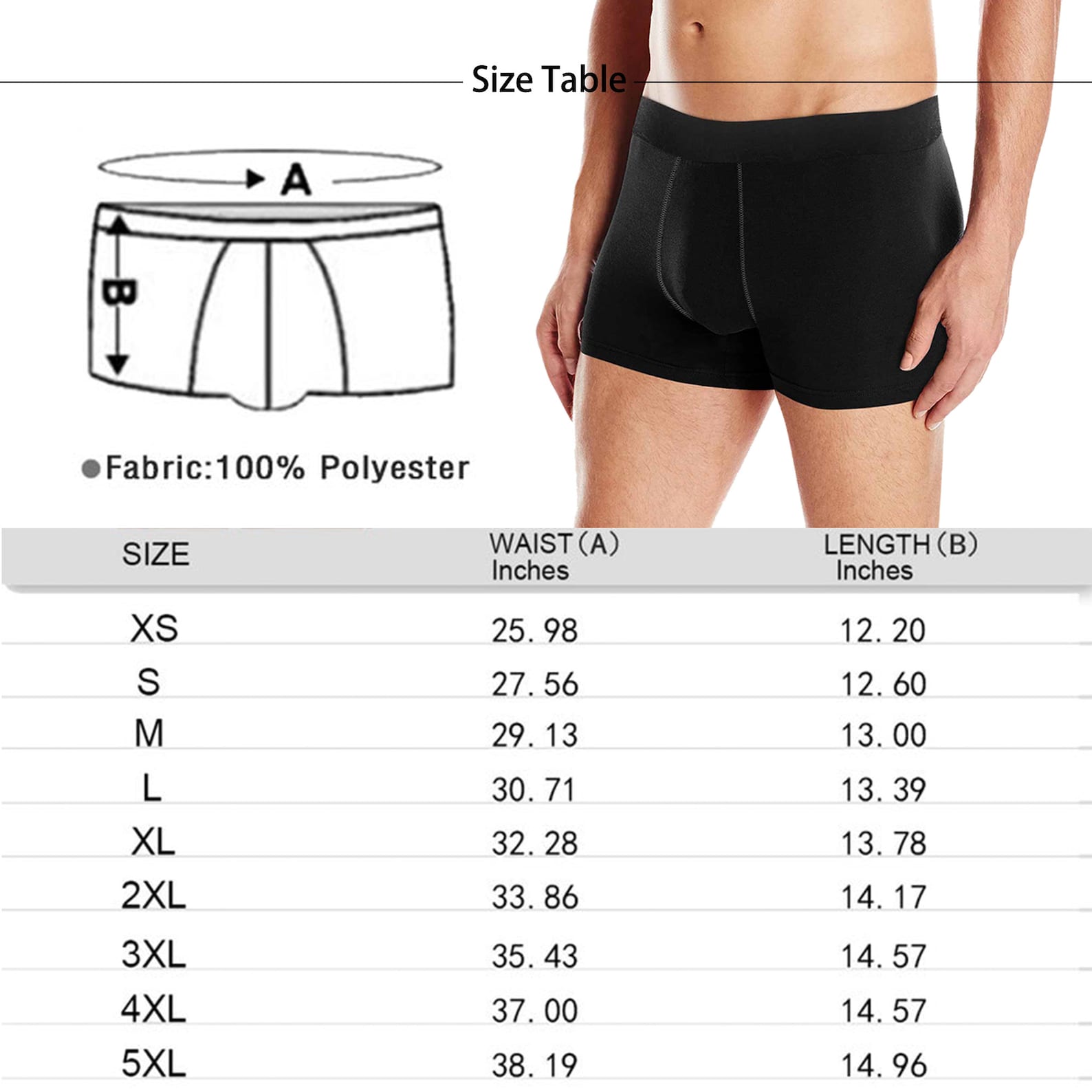 Personalized Photo Boxer Briefs Custom Underwear With Face - Etsy