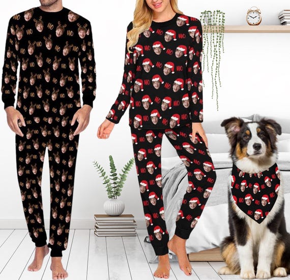 Women's and dog matching pajamas sale