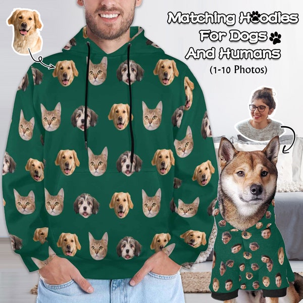 Personalized Pet Sweatshirt 2 Dogs Etsy