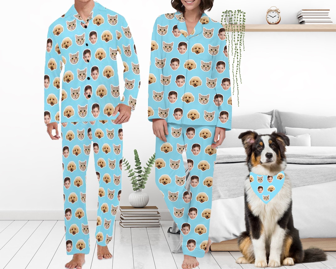 Family matching Christmas pajamas set, Hooded zippered couple matching  pajamas set onesies Pet cat and dog matching pajamas : Buy Online at Best  Price in KSA - Souq is now : Fashion