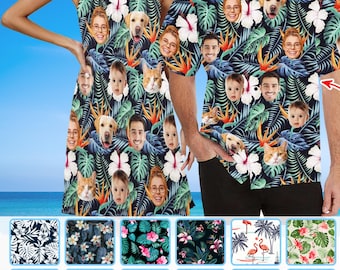 Custom Hawaiian Shirt and Dress: Matching Photo Couples Outfit