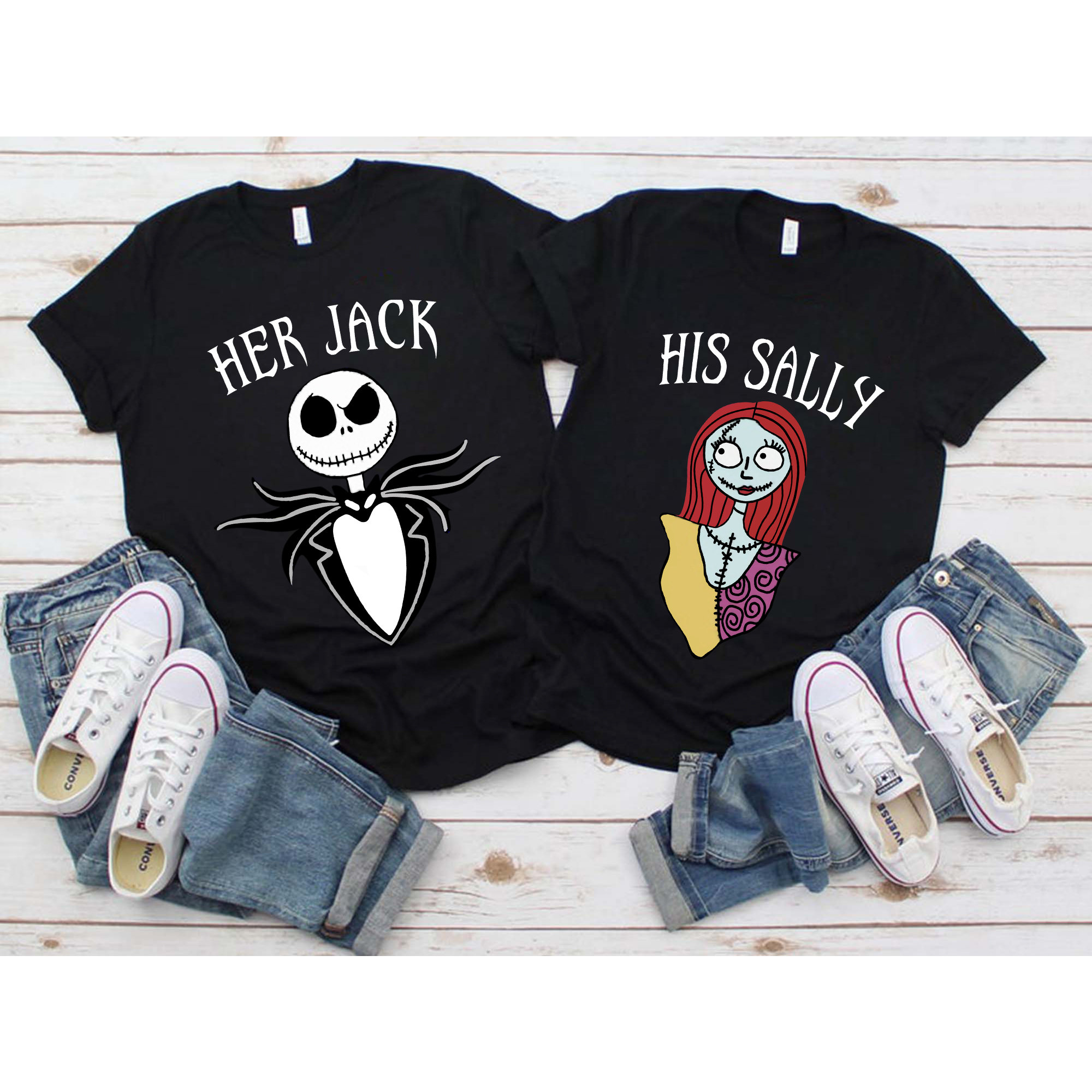 jack and sally matching shirts