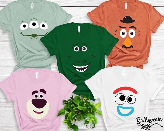 disney toy story family shirts