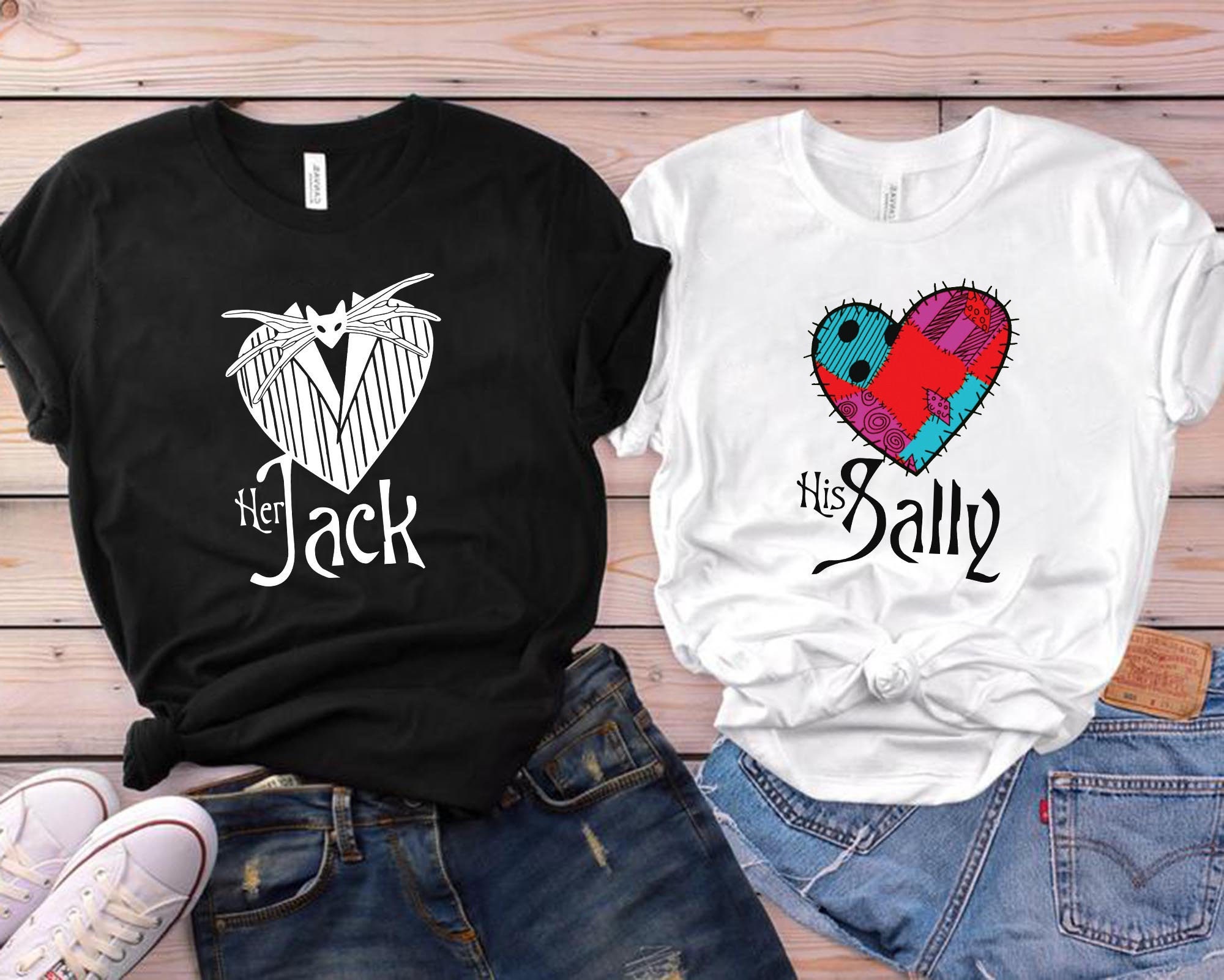 together forever jack and sally shirt