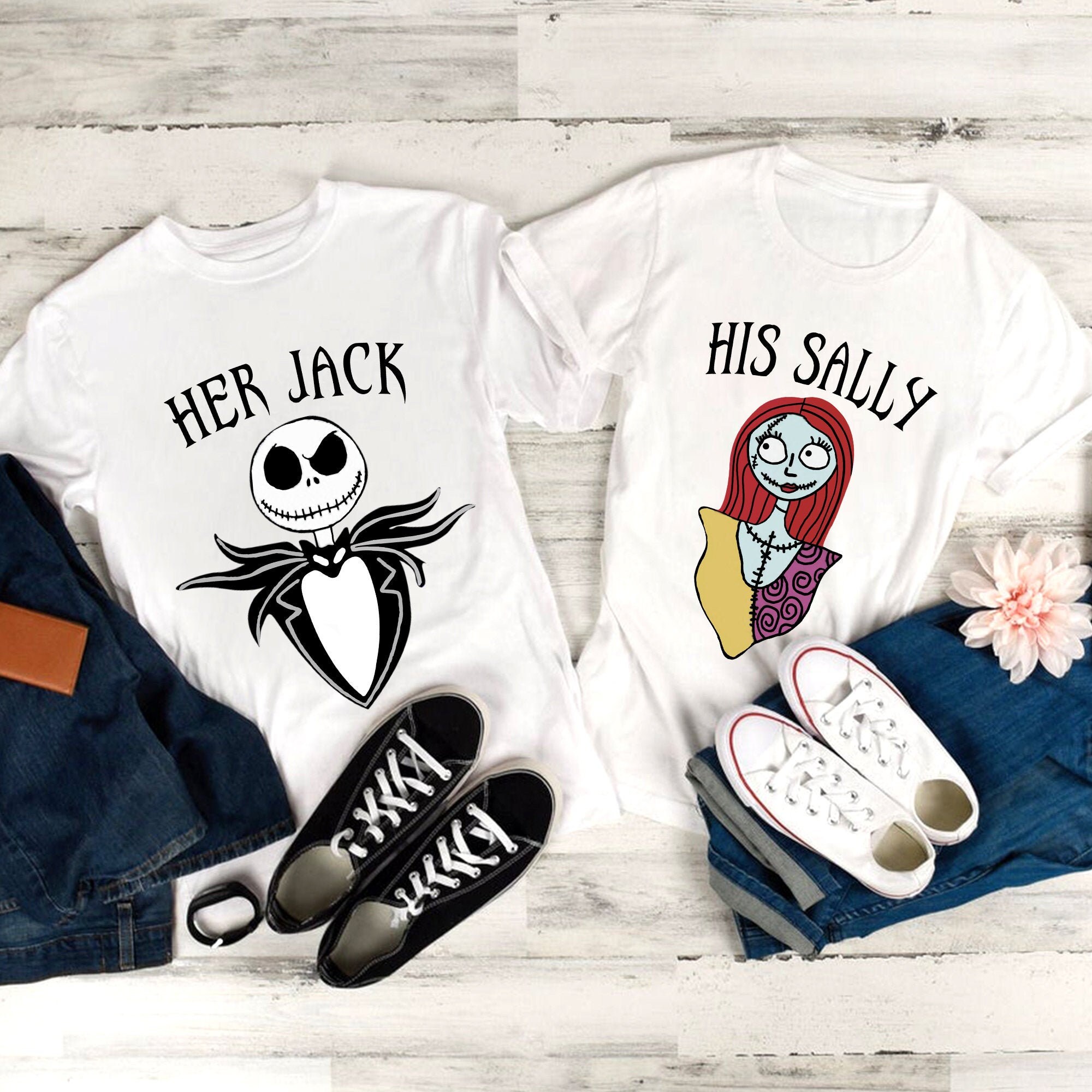 Her Jack His Sally Couples Shirts Jack 