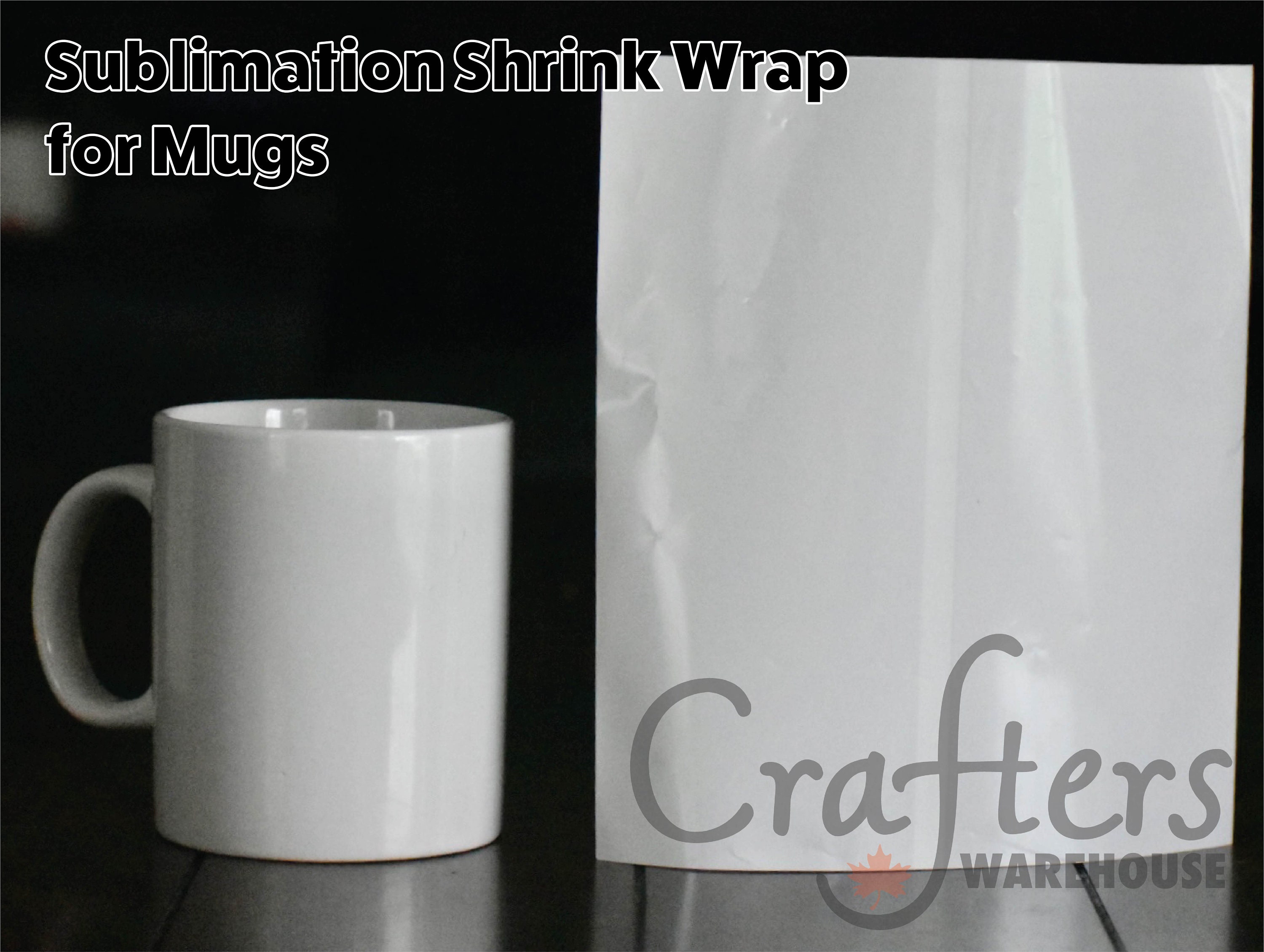 Shrink Wrap for sublimation on Mug Pack of 10 Heat Transfer Etsy