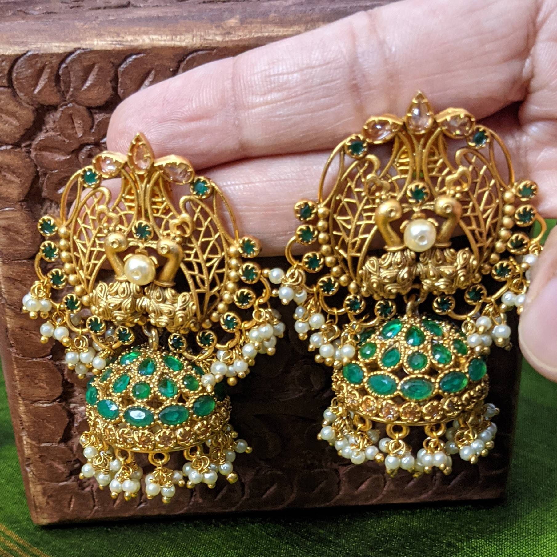 Orecchini Pendenti Stile Indiano - Gioielli - Orecchini - Di Gio-gio - Foto 2