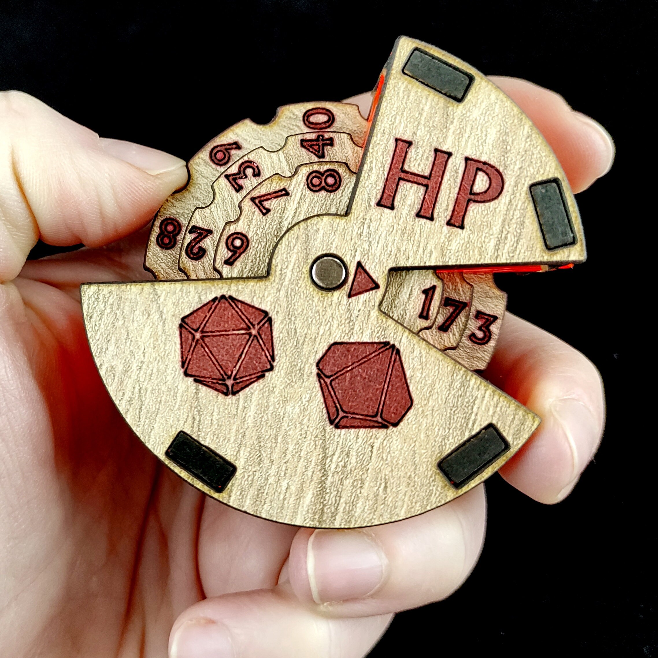 3-digit HP Counter for Dungeons &amp; Dragons and Pathfinder - Etsy