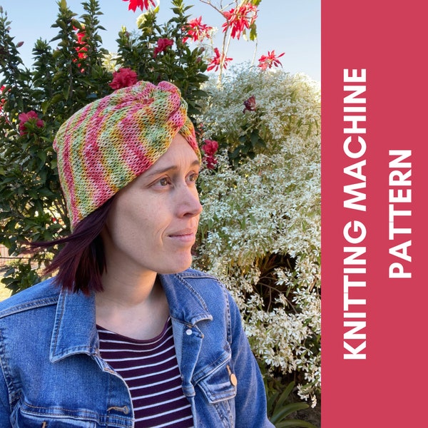 Knitting Machine Hat Patterns - Etsy